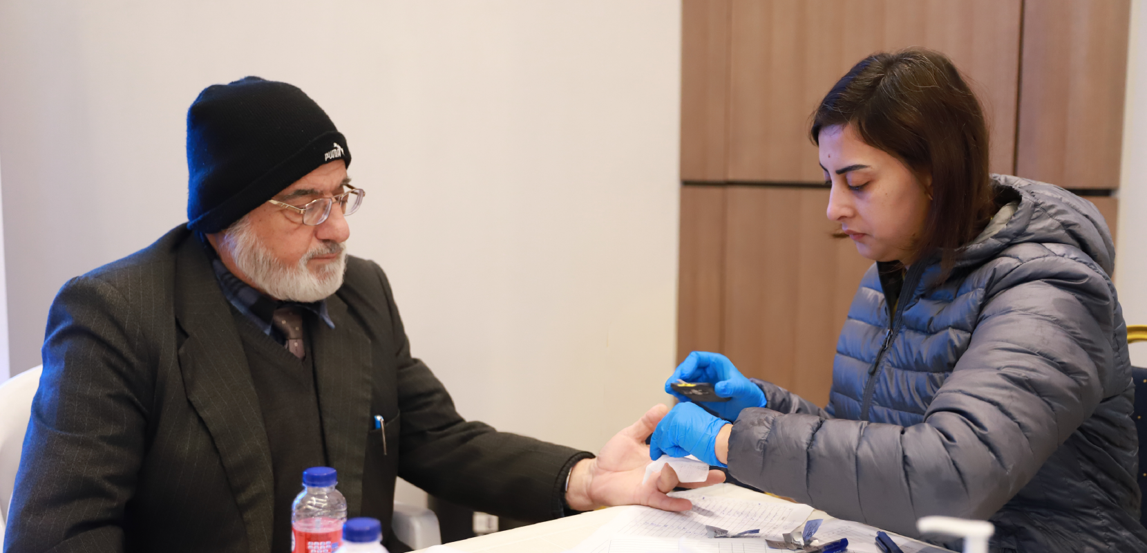 Royal Company organizes a free diabetes screening day in cooperation with Al-Makassed Hospital