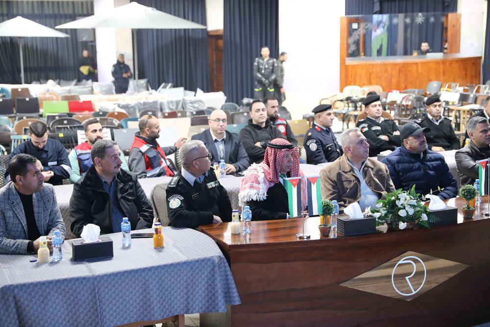 Royal Hosted The Jordanian And Palestinian Civil Defence