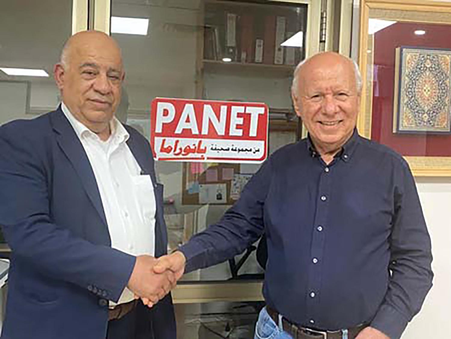 Mr.Nabil Zghier visits the Banit Group to discuss ways of joint cooperation