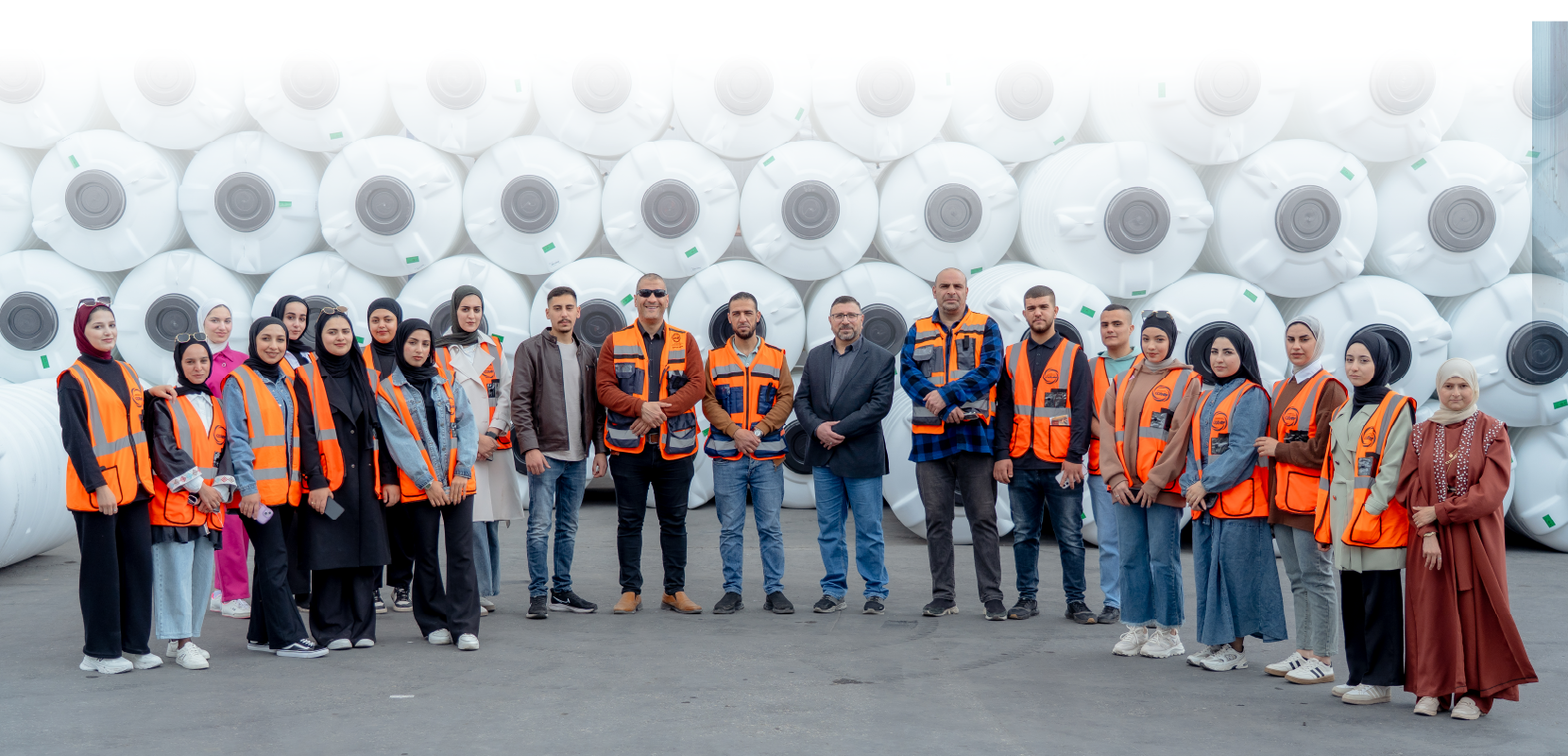 Royal Company hosted a student delegation from Palestine Polytechnic University