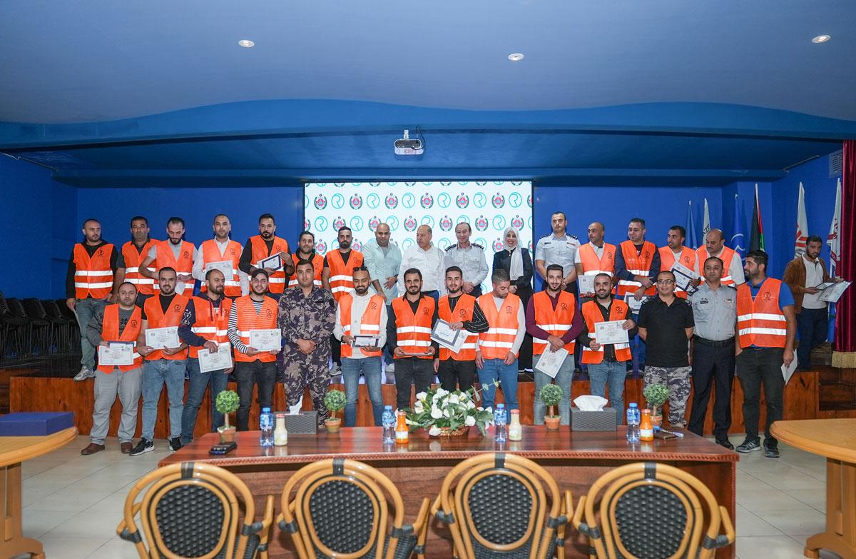 Royal hosted a delegation from the civil defense directorate
