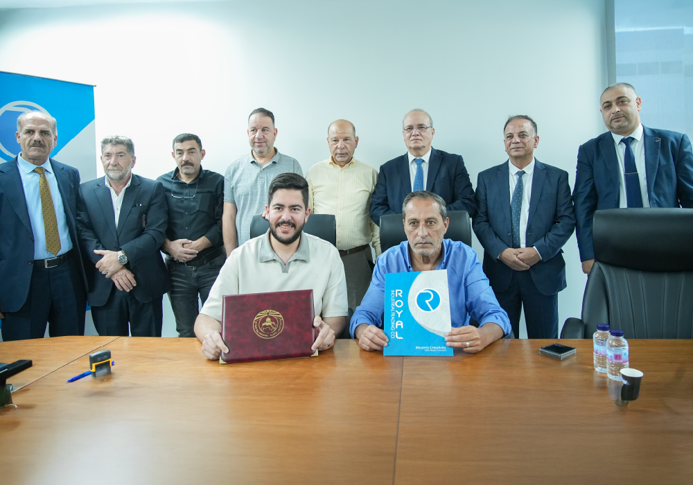 Signing of a memorandum of understanding between Royal Group of Companies and Al-Quds Open University-gallary
