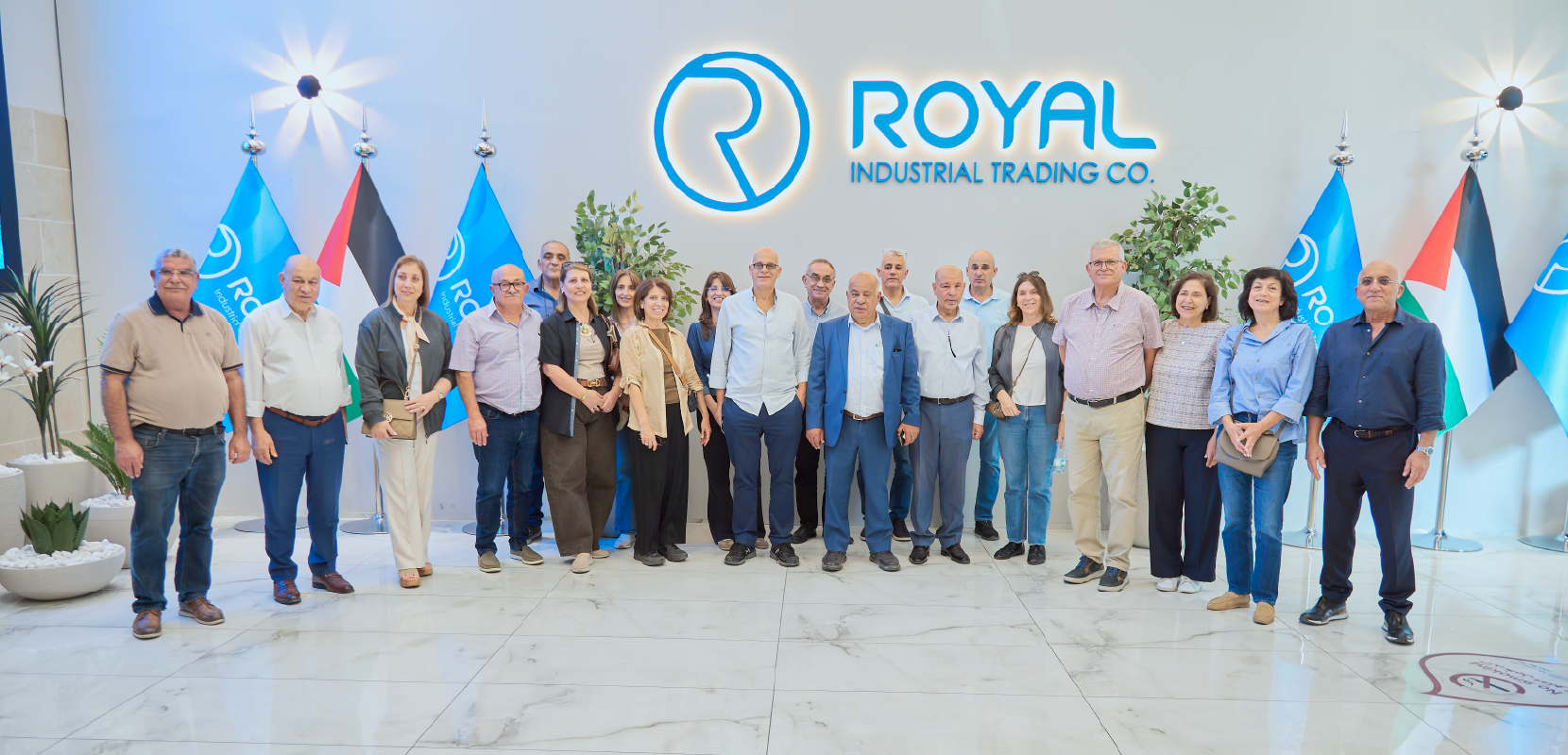 Royal Company receives a delegation of doctors and businessmen