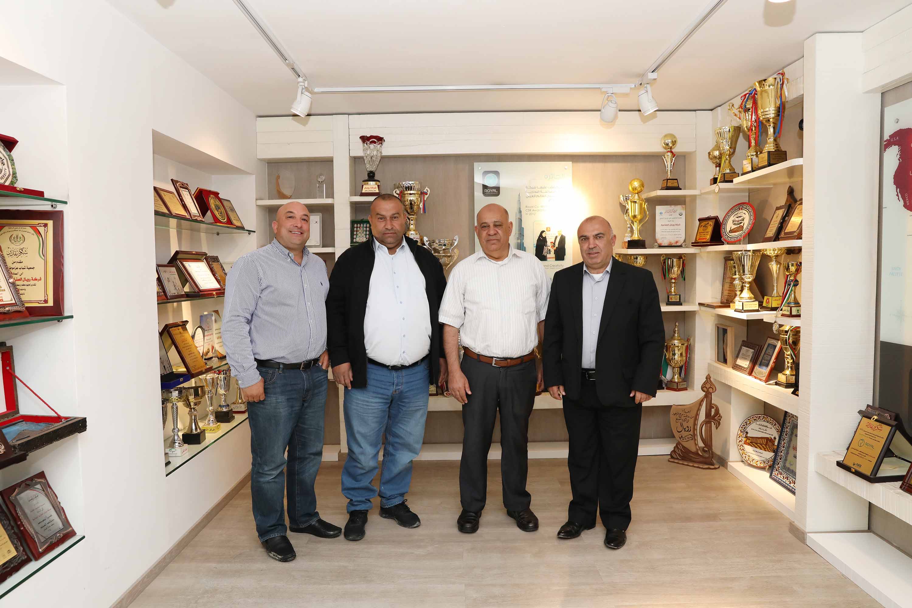 Mayor of Birzeit visits Royal
