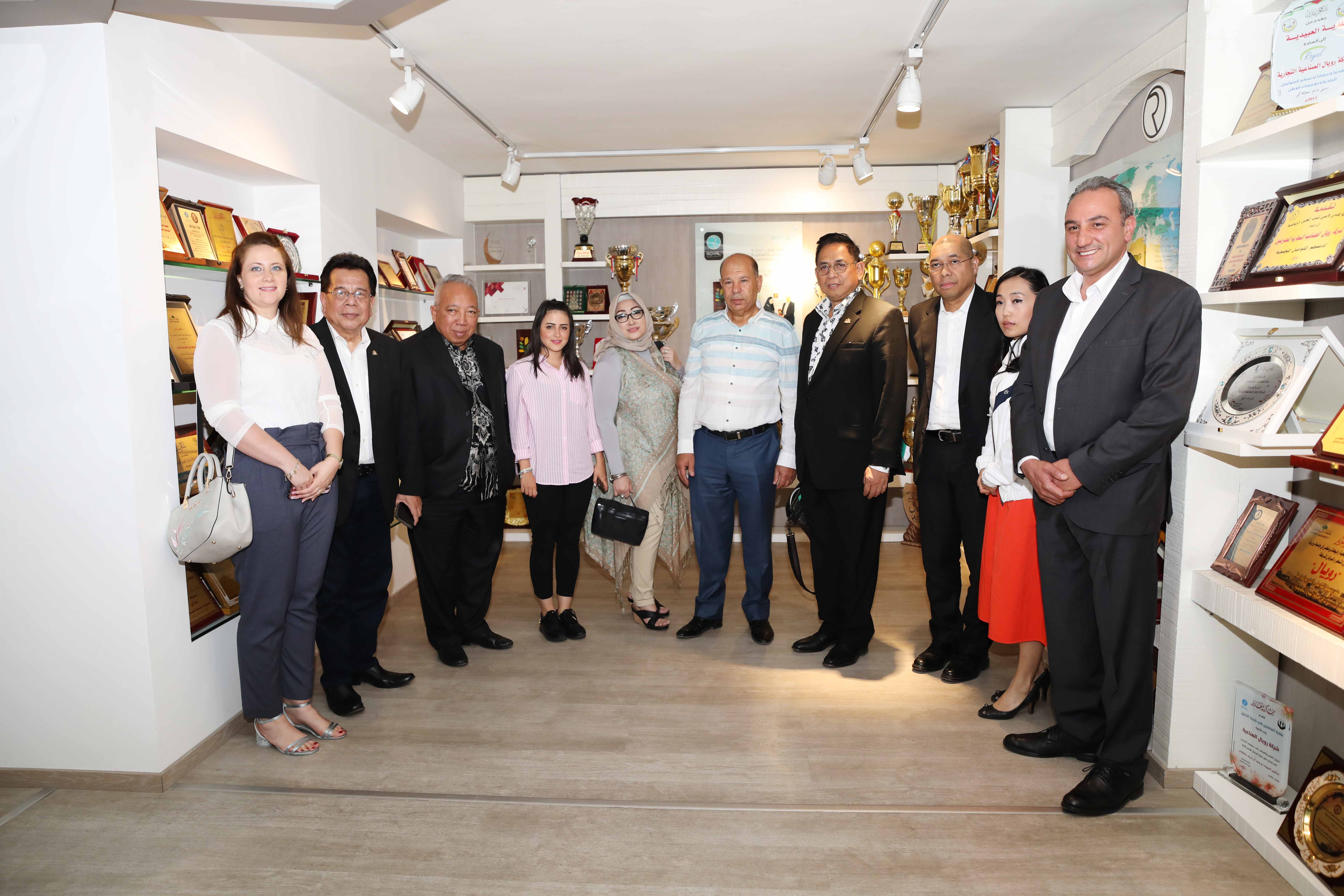 An Indonesian business delegation visits Royal