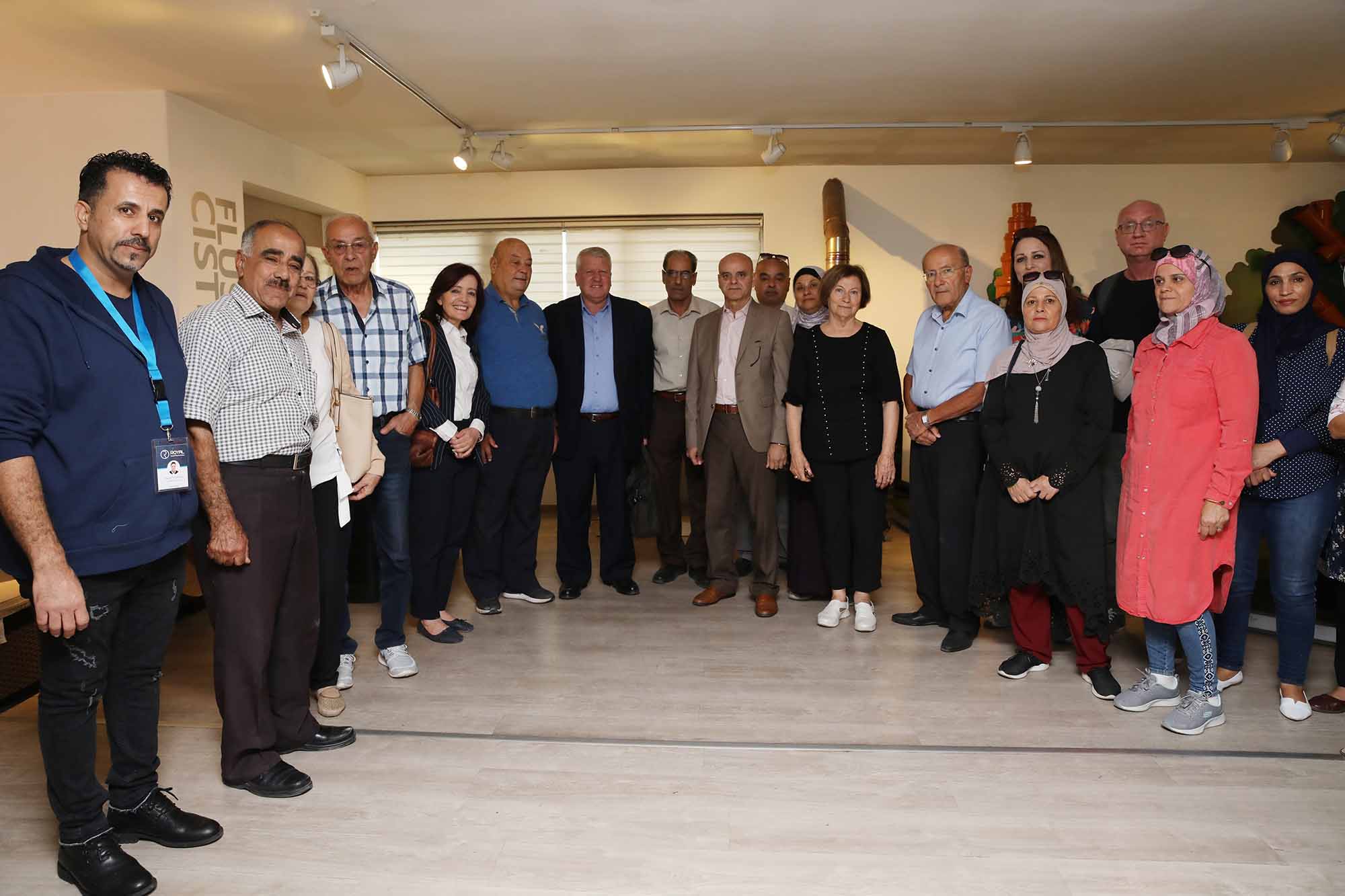 Royal hosts a literary seminar for poets of Haifa Cultural Club