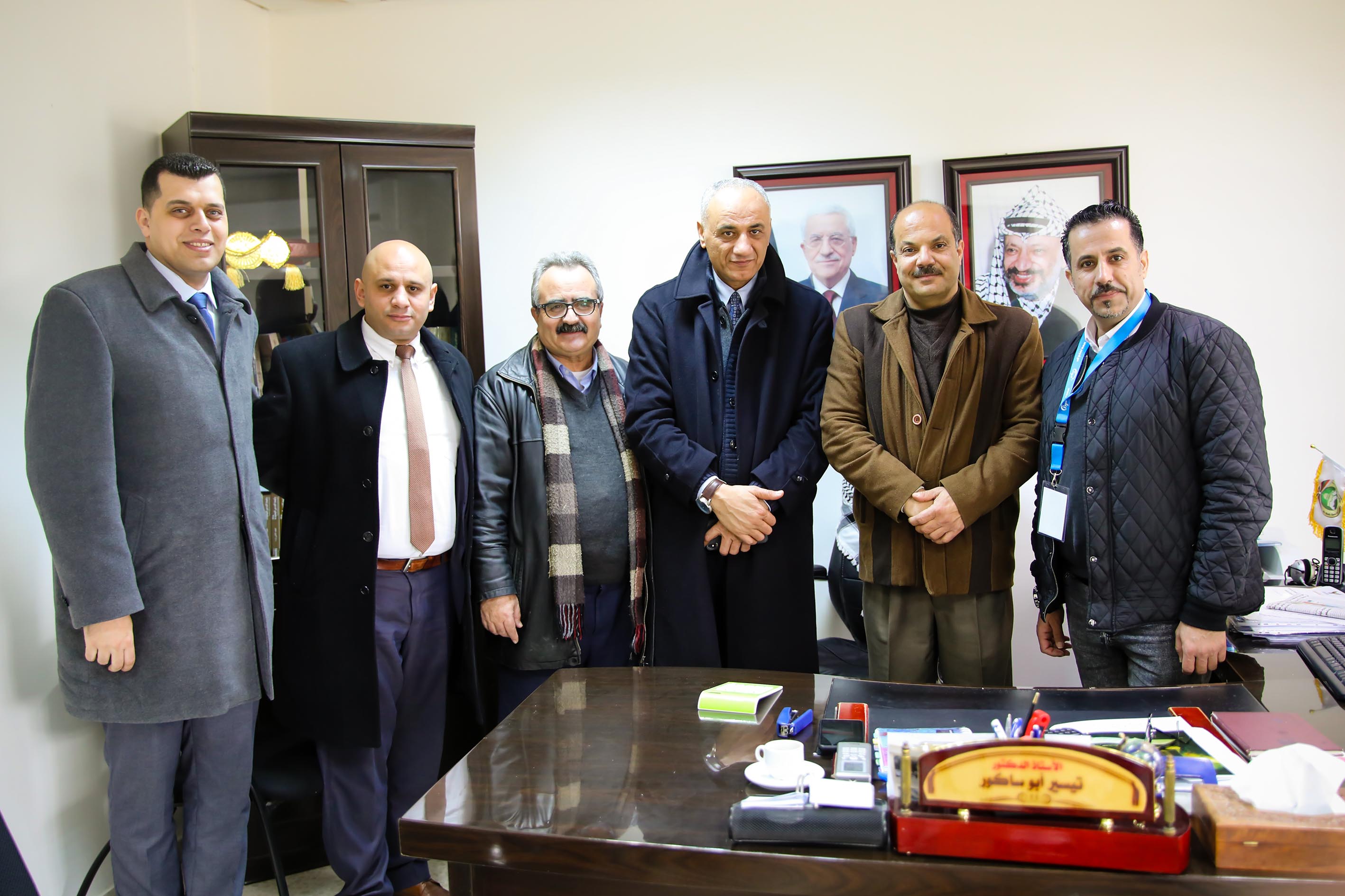 Al Quds Open University and Polytechnic University participate Royal in the agricultural campaign