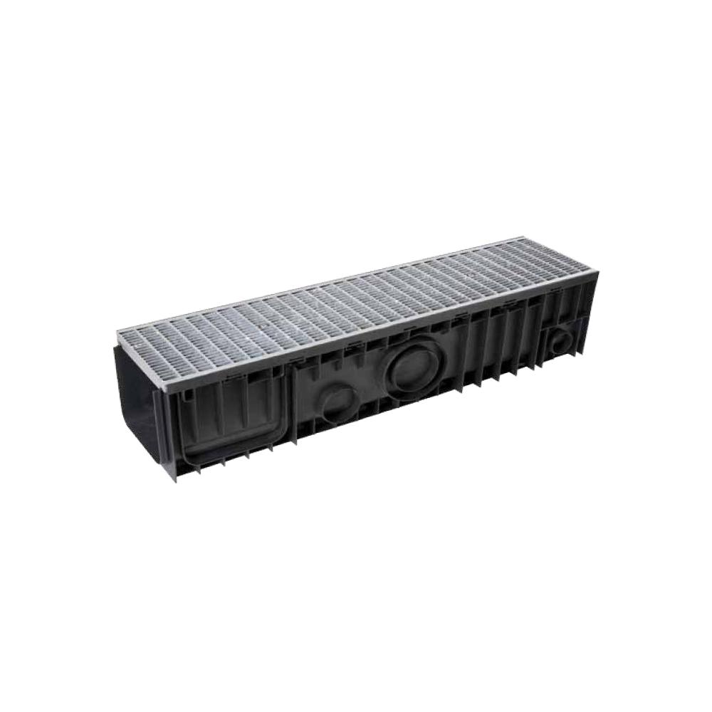 Plastic Edge Channel With Galvanized Steel Netted Grid 