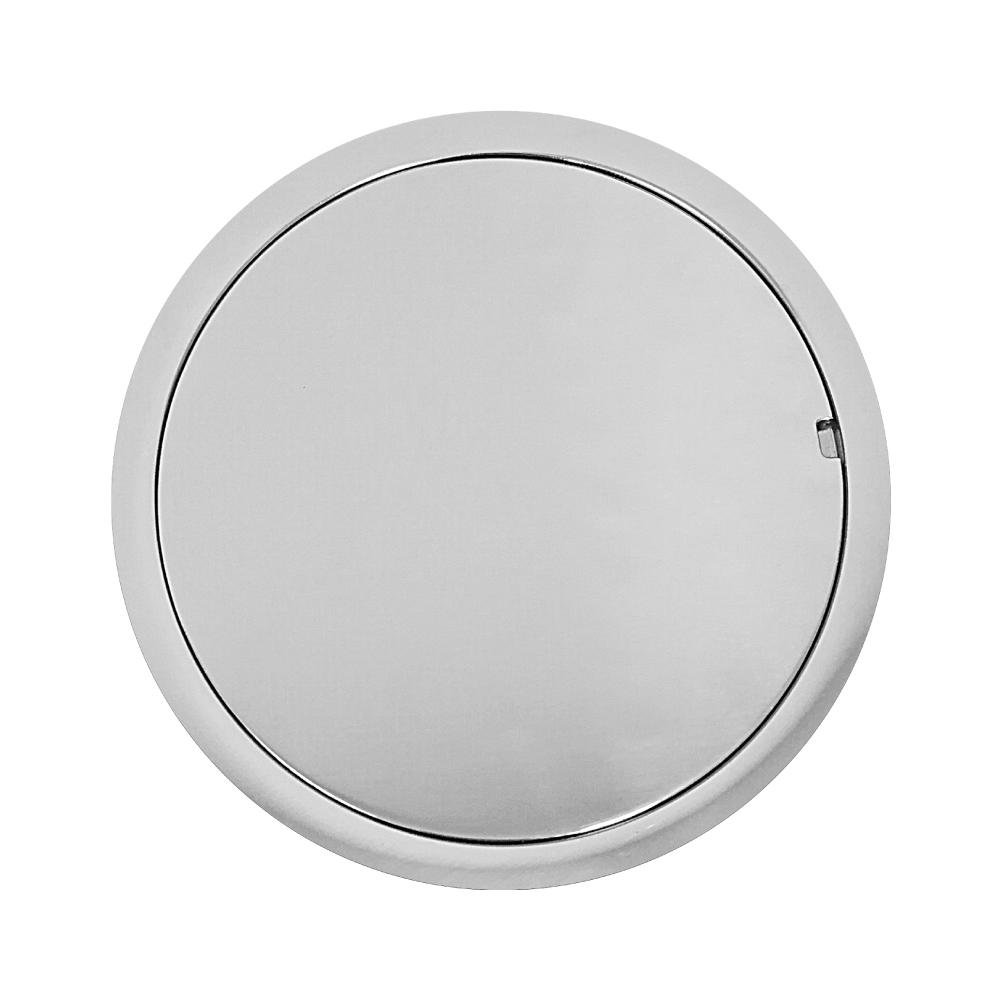 5” Stainless Steel Round Cover 