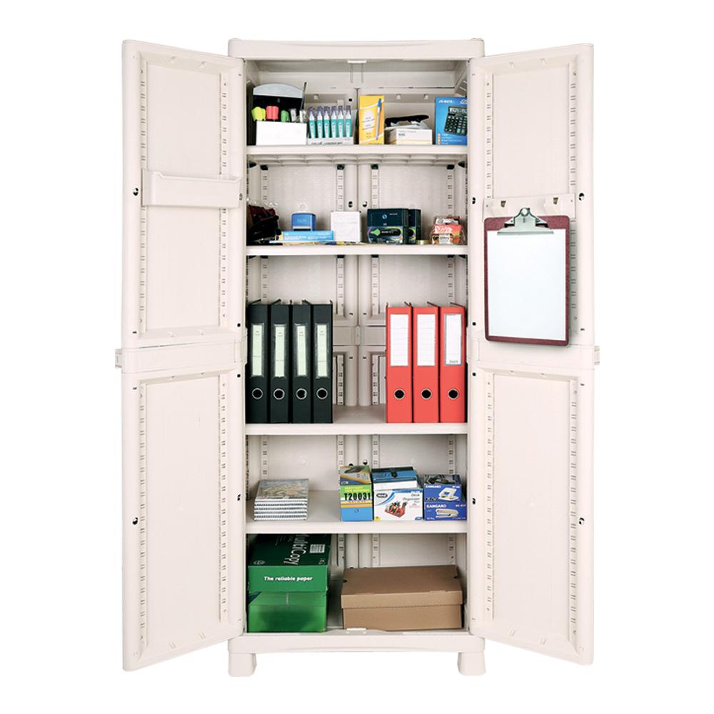 Vectoria Tall Cabinet 4 Shelves