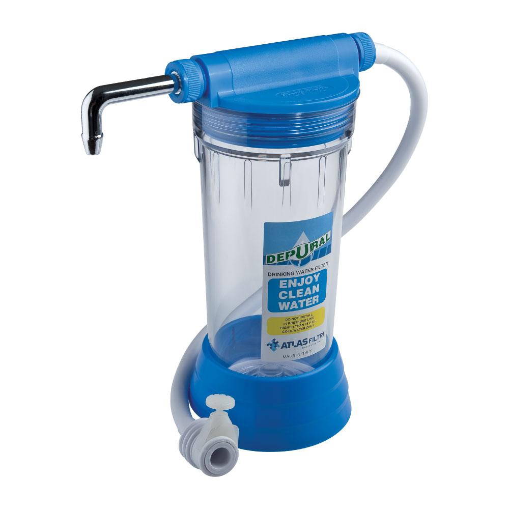 Clear Mobile Water Filter With Tap 