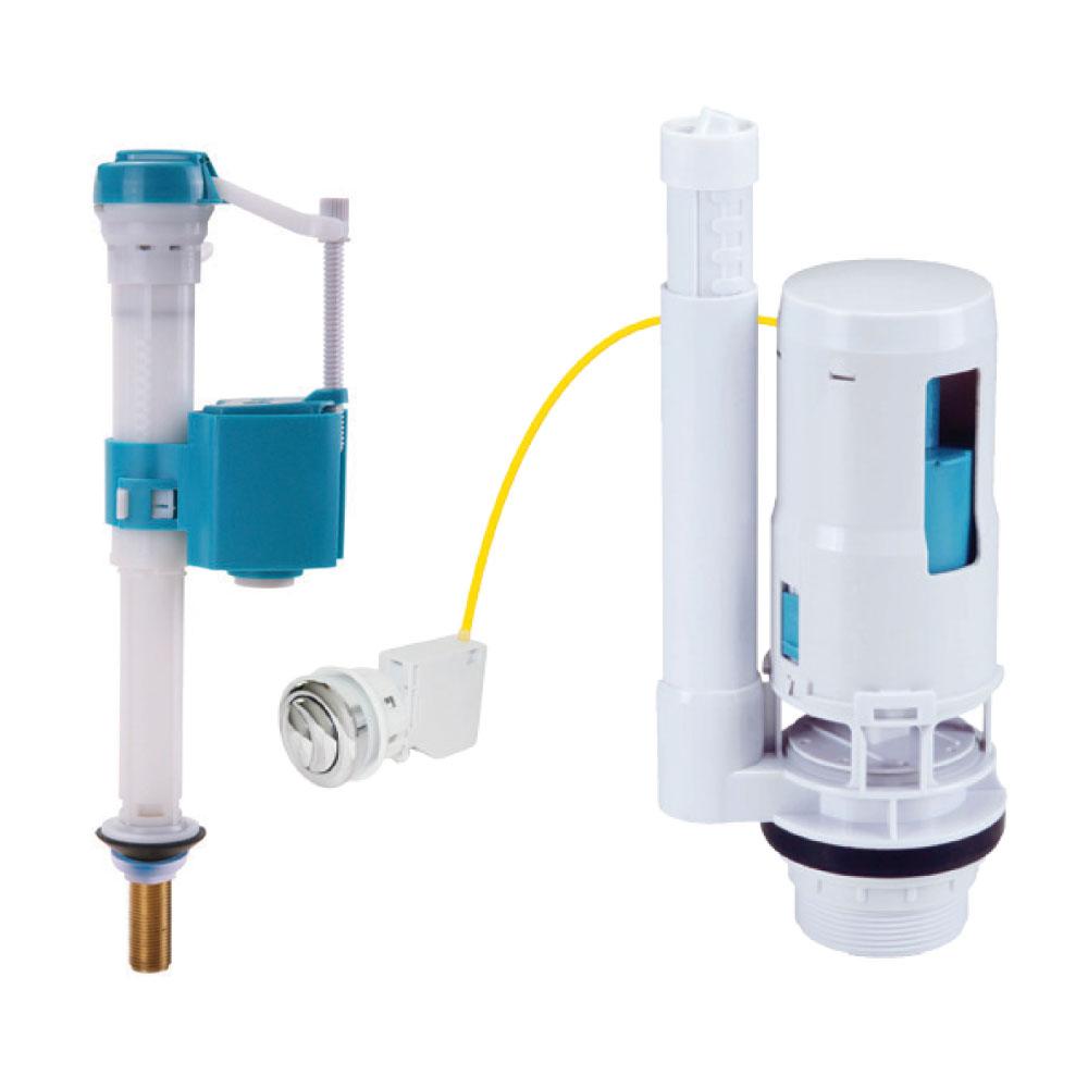 Cable Dual Flush Valve With Vertical Fill Valve