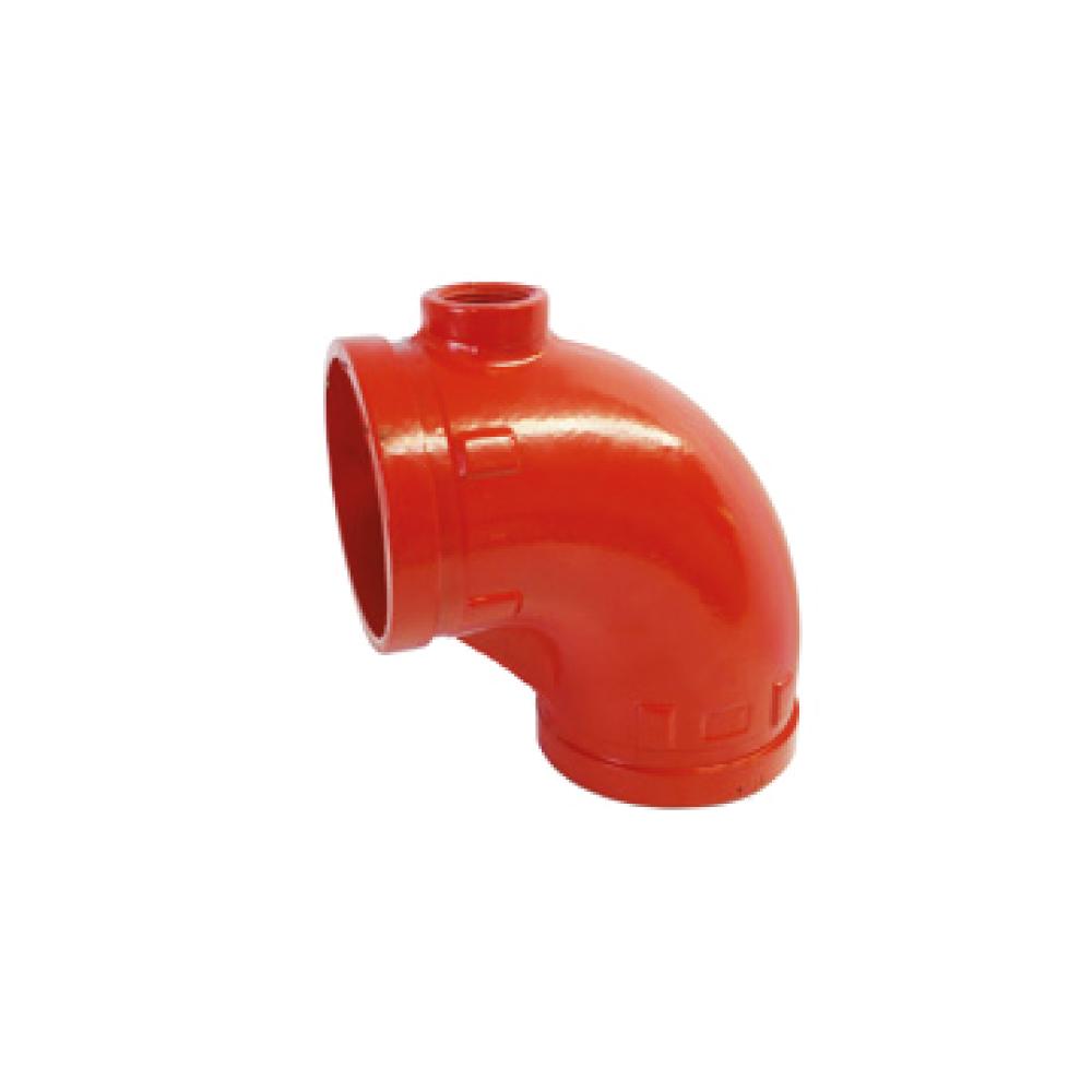 Grooved Drain Elbow 90° 