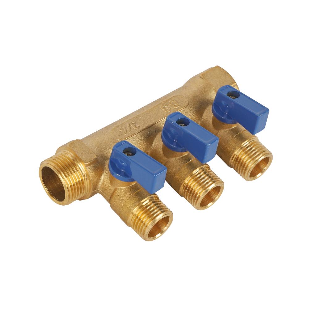XPC Manifolds With Valves -Blue Handle