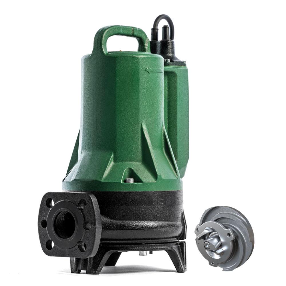 Sewage Pump With Grinding System 
