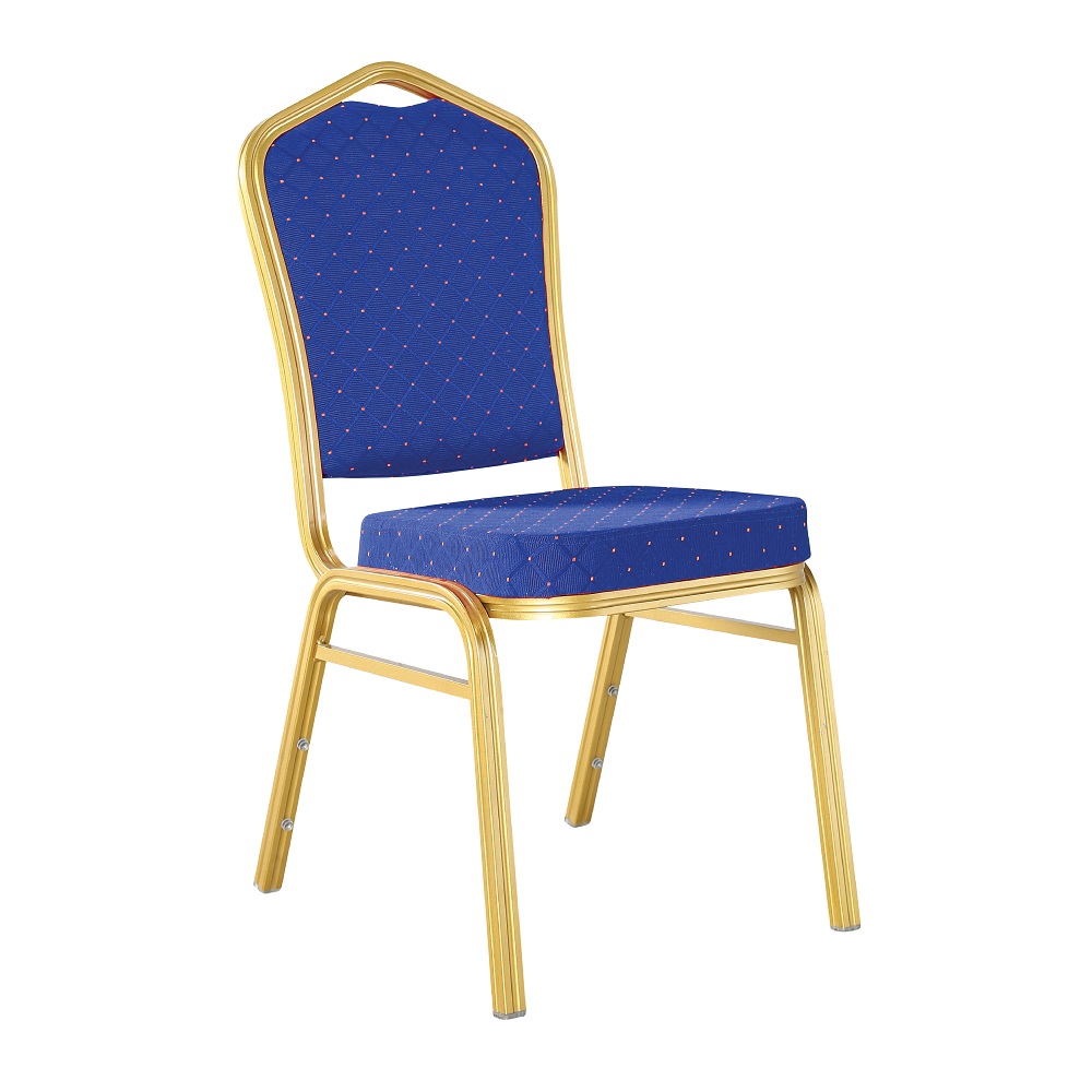 Troya Blue Steel Chair